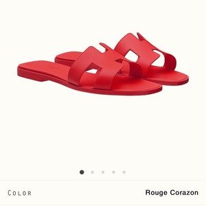 HERMES ORAN Sandals - used